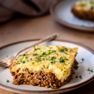 lentil cottage pie